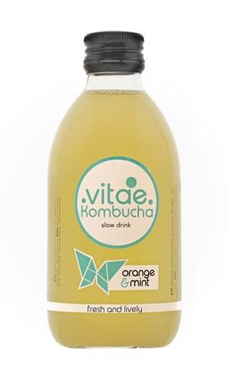 Kombucha Naranja Y Menta Vitae 250Ml