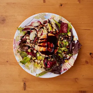Ensalada de queso de cabra