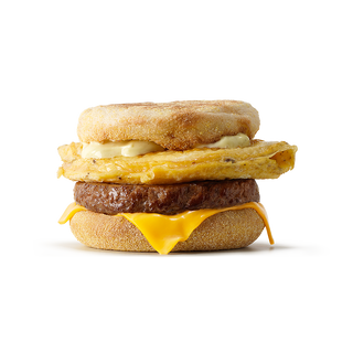 Muffin 'n' Egg Cheddar & Beef