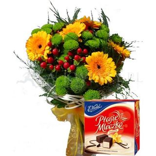 Bukiet z Ptasim mleczkiem 