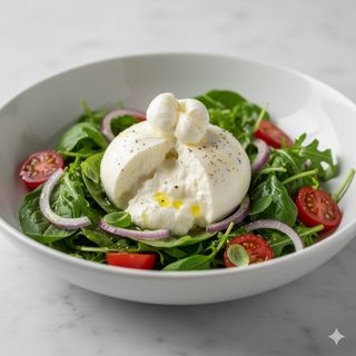 Ensalada de burrata