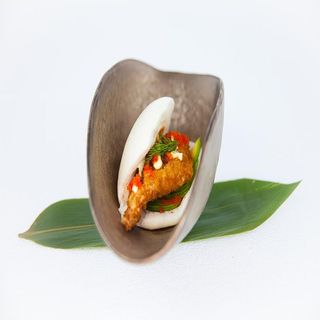 19 Guabao con pollo 1pezzi