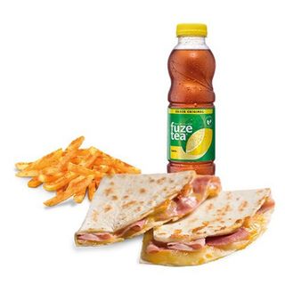 Menú Quesadilla Jamón York