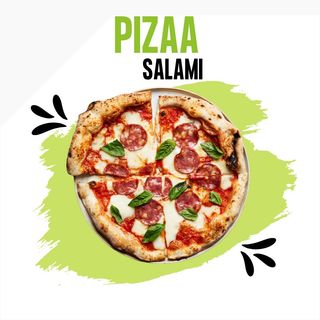 Pizza De Salami (Mediana)