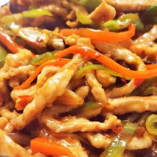 S31 Verdure e carne di maiale con spezie cinesi