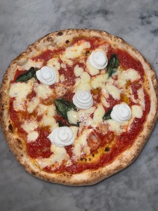 Margherita con ricotta