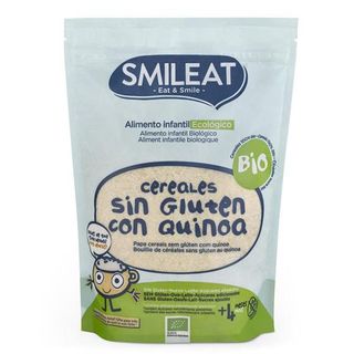 Papilla Sin Gluten Con Quinoa Smileat 200Gr