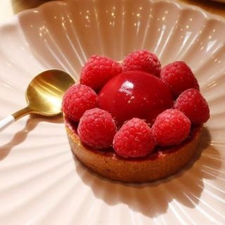 Tartaleta de frambuesa 