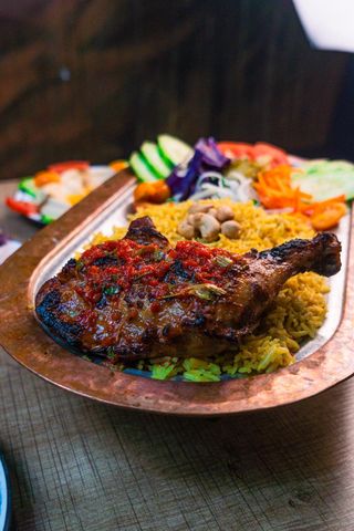 Plat Cuisse a base de riz