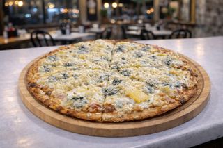 Pizza 4 Quesos (8 Porciones)