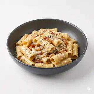 Rigatoni gorgo e tartufo