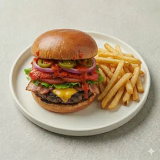 Hamburguesa mejico nepal