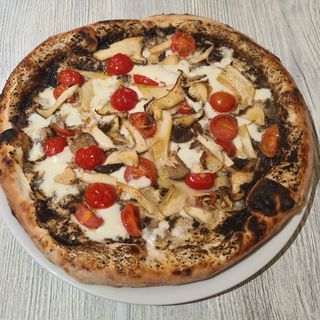 Pizza con Salsa di Tartufo