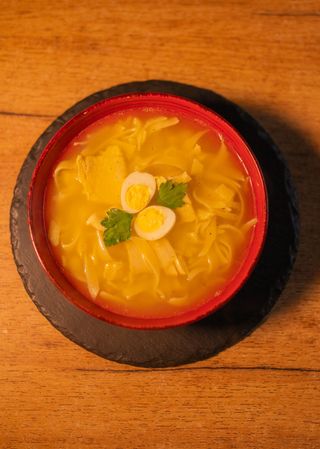 Бульйон курячий з домашньою локшиною (350г)