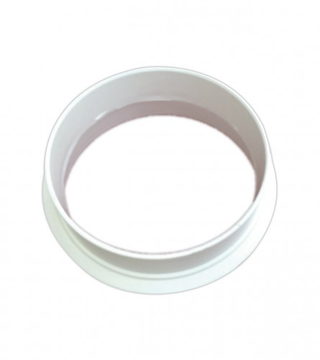 (027612) Redukcija za ventilaciju 100-118mm PVC bijela P20227