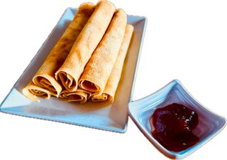 Palačinke s miješanom marmeladom