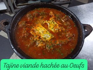 Tajine De Viande Hachée Aux Œufs