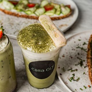 Tiramisu Iced Matcha Latté