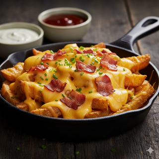 Dipers Con Bacon Y Cheddar