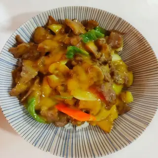 Arroz Con Ternera En Salsa De Curry