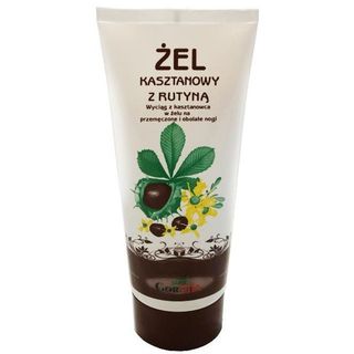 Żel kasztanowy rutyną 200ml GorVita
