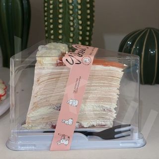 Pastel Mil Crepes de Fresa