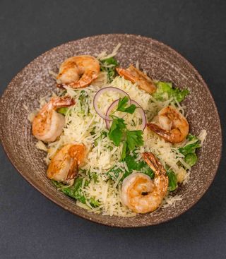 Цезарь с креветками
