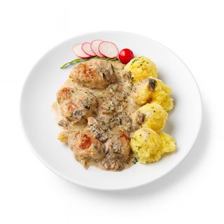 Svinjski medaljoni i prilog