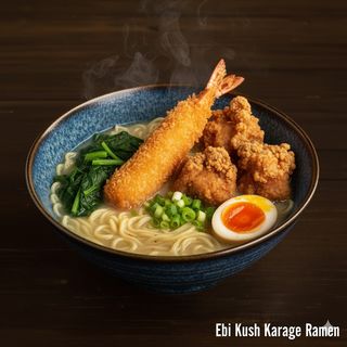 Ebi kush karaage ramen