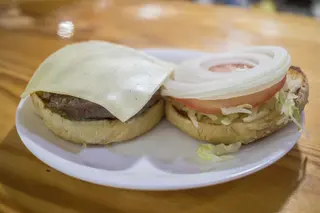 hamburguesa simple