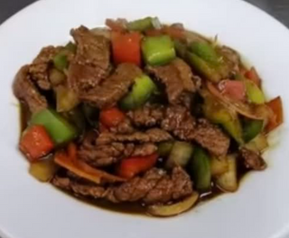 Ternera Con Salsa De Ostras