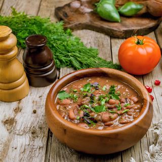 ლობიო რაჭველების რეცეპტით