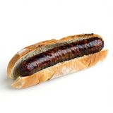 Bocadillo Caliente De Morcilla De Burgos