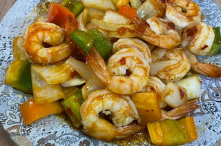 Gamberi piccanti辣子虾