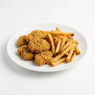Nuggets Sin Gluten Con Fritas (Ración)
