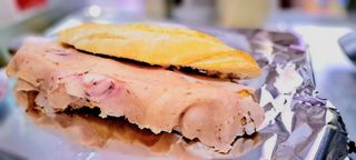 Bocata de pollo relleno