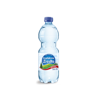 Woda Źródlana Gazowana Butelka 0,5l