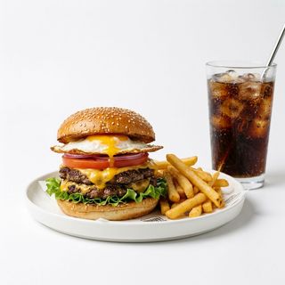 Menu Hamburguesa Doble Especial