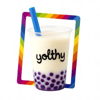 Bubble Yogurt de Frutas del bosque + Bubbles de frambuesa.