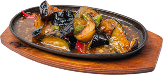 Баклажаны "танец пяти вкусов" 