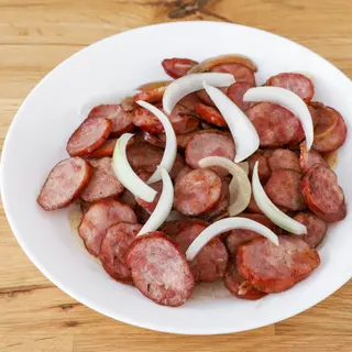 Calabresa Acebolada (porção)
