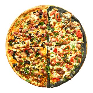 Піца Black & White   (620г)