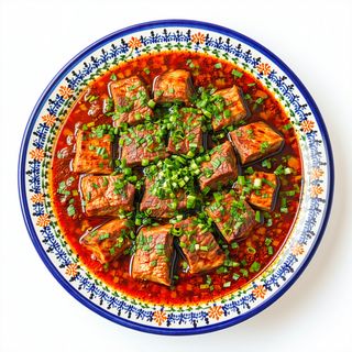 Plato De Tajín De Callos De Cordero