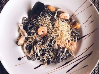 Паста з  морепродуктами (280g)