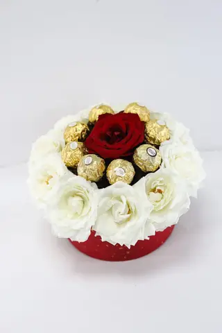 Box Red White Chocolat