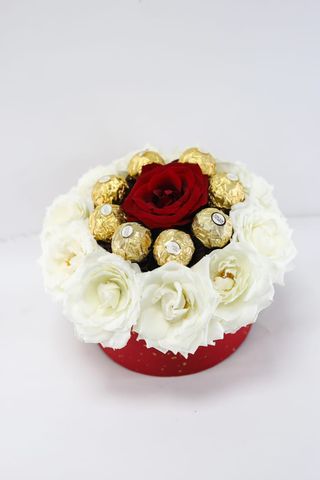 Box Red White Chocolat