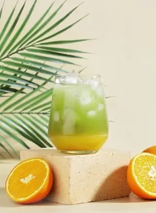Té con matcha y naranja (M)