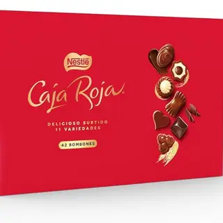 Caja bombones roja de Nestlé 400gr. 