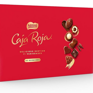 Caja bombones roja de Nestlé 400gr. 