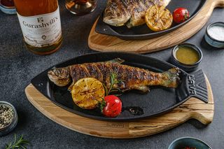 კალმახი გრილზე